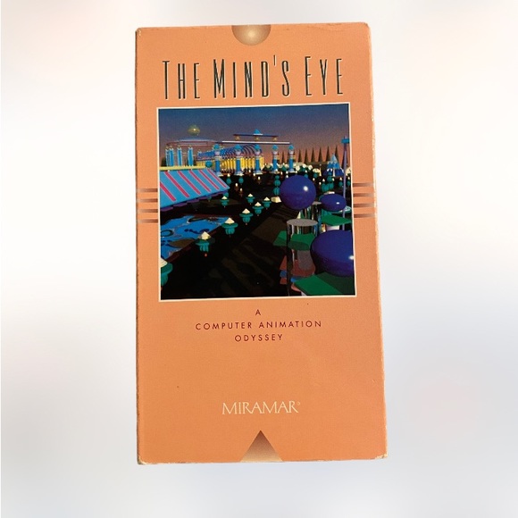 RARE vintage miramax the minds eye a computer animation odyssey vhs - Picture 2 of 3